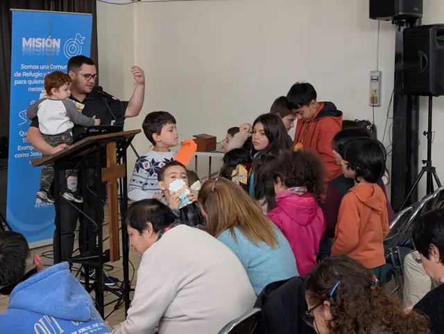 Presentación de un bebé en la reunión
